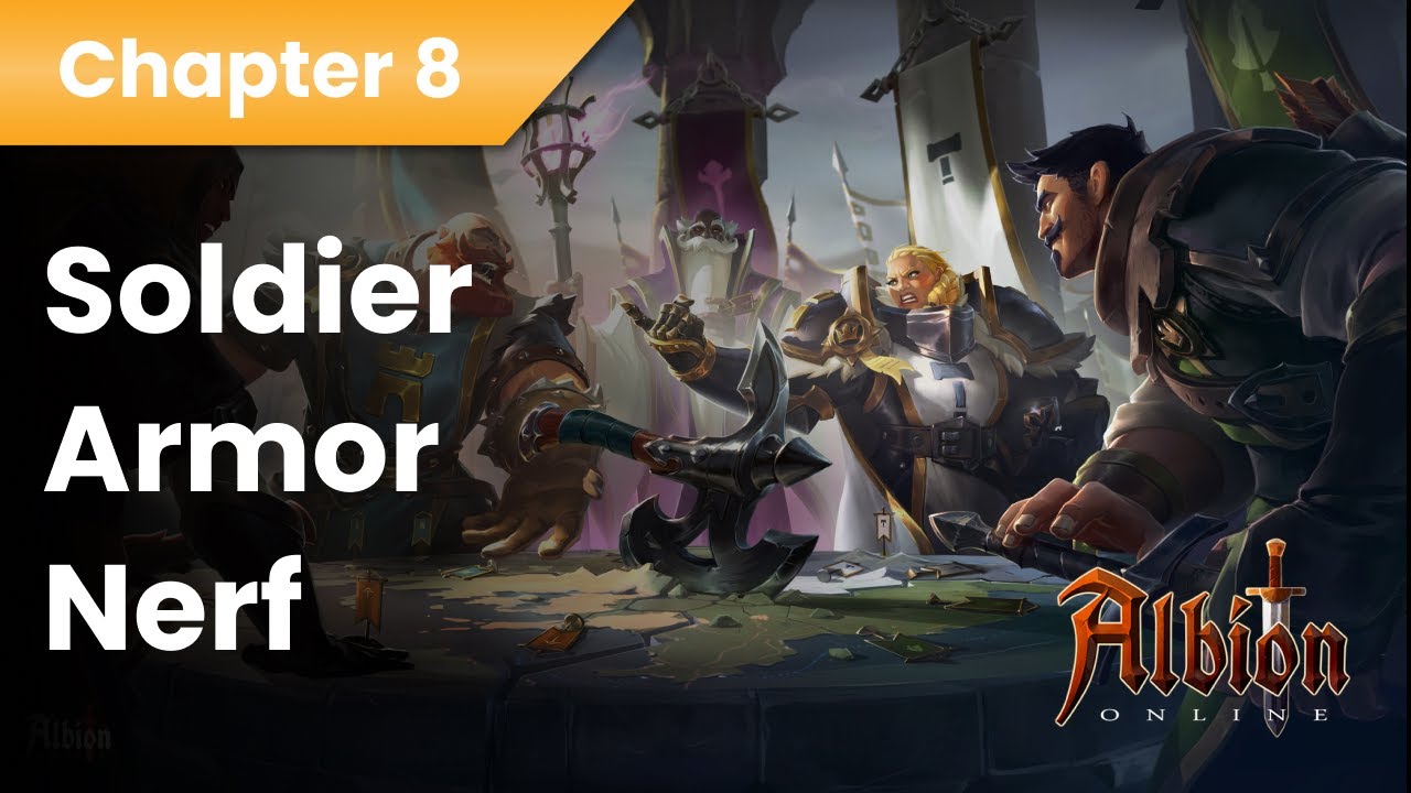 Albion Online Solo PvP Pair daggers,Chapter.8 Soldier Armor Nerf YouTube