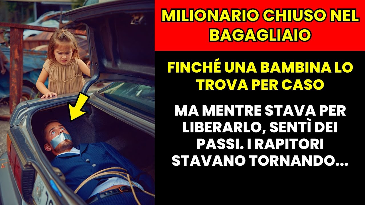 RAGAZZA POVERA TROVA MILIARDARIO CHIUSO nel BAGAGLIAIO, MA QUANDO CERCA ...