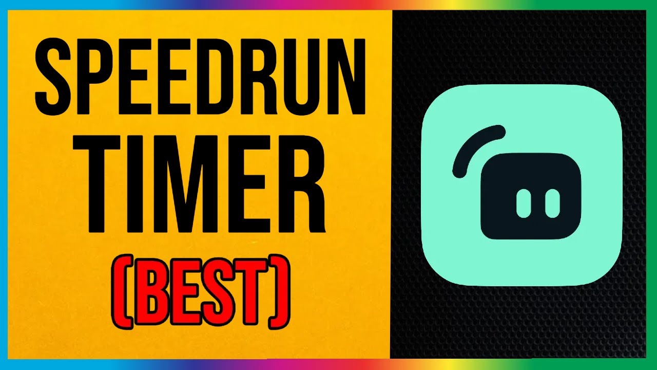 How to Add a Speedrun Timer to Streamlabs OBS (BEST Method) 