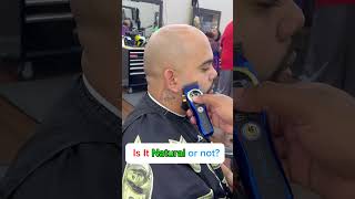 Beard Trimmed And Lined Up