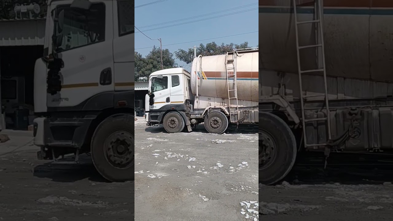 cement bulkar unloading