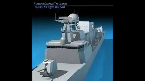 3D Model Frigate Ship Review