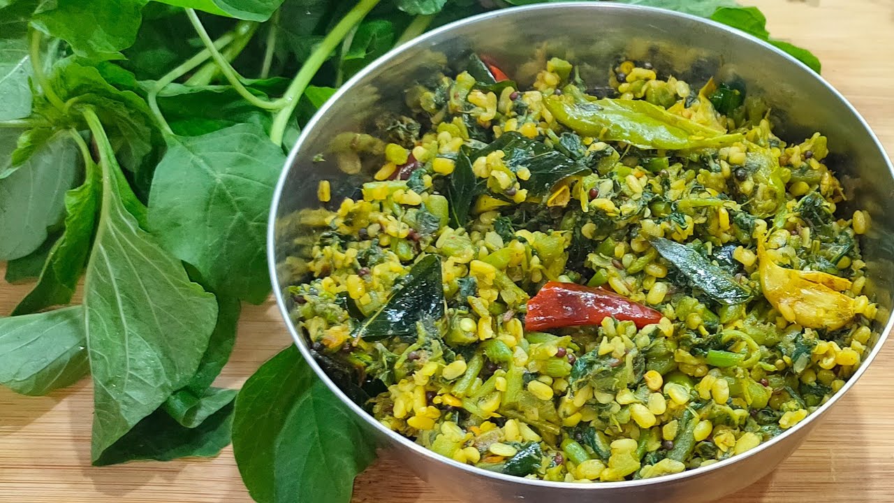 తోటకూర పెసరపప్పు ఫ్రై ఇలా చేసి చూడండి కమ్మగా బావుంటుంది పిల్లలు ఇష్టంగా తింటారు/Thotakura Pesrapappu