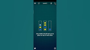 Ball Sort Puzzle Level 2 solve || Lets see It