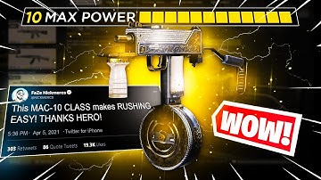 NEW MAC-10 META WARZONE SEASON 2 RELOADED... INSANE 😮 MAC-10 BEST CLASS SETUP LOADOUT is OVERPOWERED