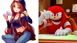 Knuckles Ranks Tomboy crushes.