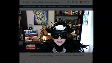 ENGL 1301 Week 8 Video