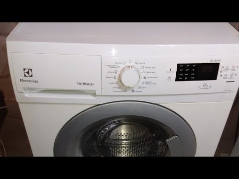 Electrolux EWS1054 сборка стиральной машины после замены подшипников с не разборным баком