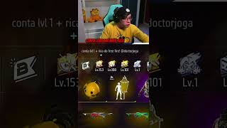 A Conta Nível 1 Mas Rara E Gemada Do Brasil ...