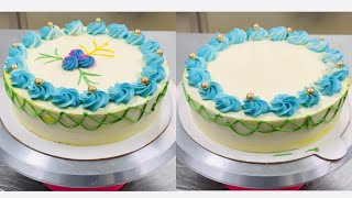 Cake decorating tutorial videos |  New cake design idea's #cakes