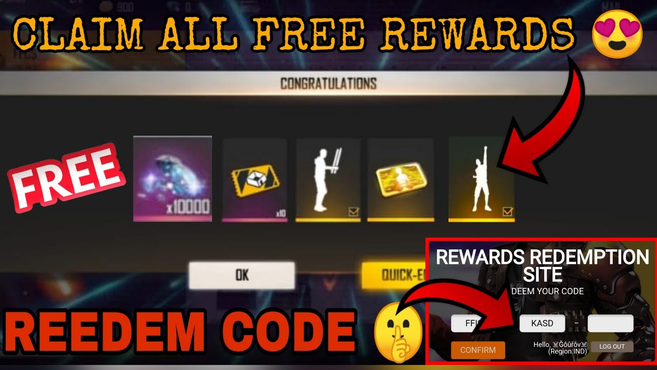 ffcs redeem code 🤫 | how to claim free ffcs rewards || free fire new event