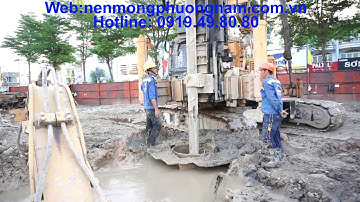 KHOAN HẠ CỌC | KHOAN THẢ CỌC