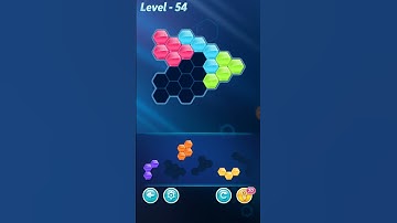 Block Hexa Puzzle Intermediate Level 54 Walkthrough
