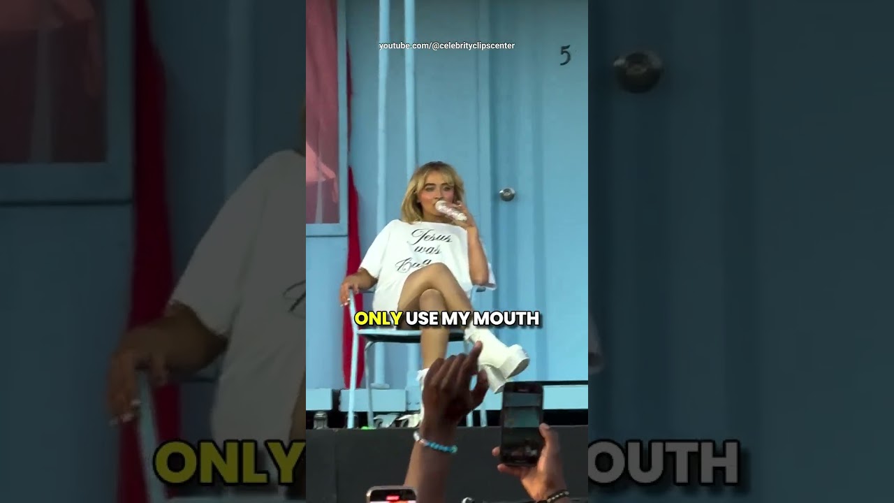 Watch Sabrina Carpenter 'Nonsense' outro at Coachella is SPICY 🥵🌶️ #shorts #sabrinacarpenter #celebrity on YouTube Watch Sabrina Carpenter 'Nonsense' outro at Coachella is SPICY 🥵🌶️ #shorts #sabrinacarpenter #celebrity on YouTube