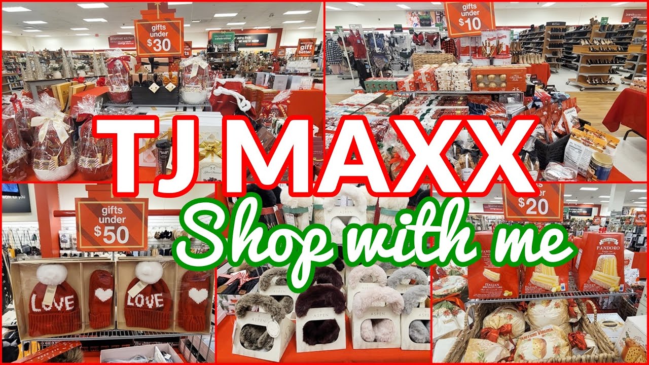 TJ MAXX SHOP WITH ME CHRISTMAS GIFT IDEAS 2022 YouTube