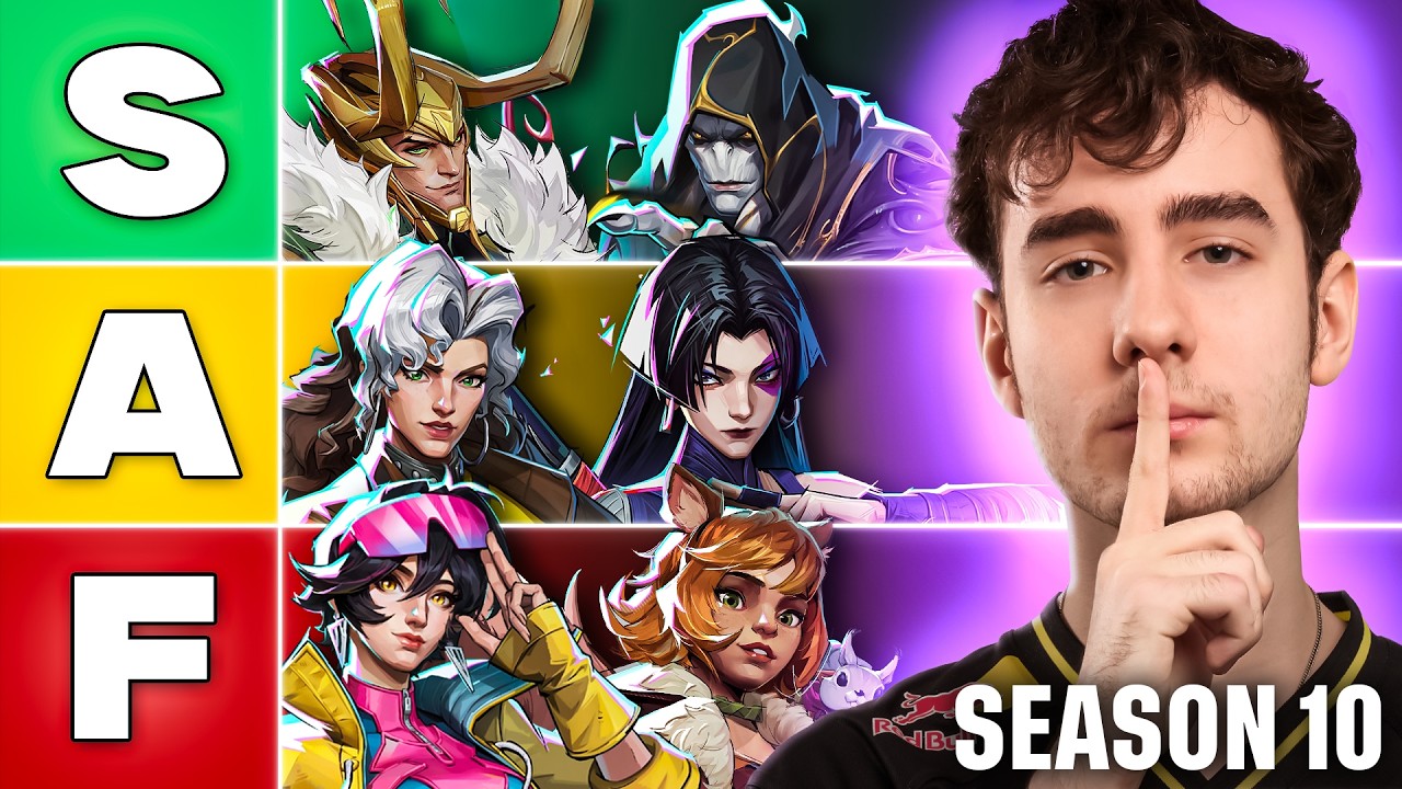 My OFFICIAL Season 10 Tier List (From a 2x World Champ)