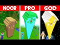 WHAT if I ENTER TALLEST HOUSE EVER in Minecraft NOOB vs PRO vs GOD!