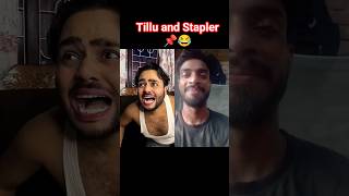 Tillu and Stapler📌😂 #youtubeshorts #duet #aahatbhoot #funny #raatke1bajekiyakhanapack #shortvideo