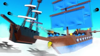 We Built FLYING Pirate Ships To BATTLE IT Out! screenshot 3