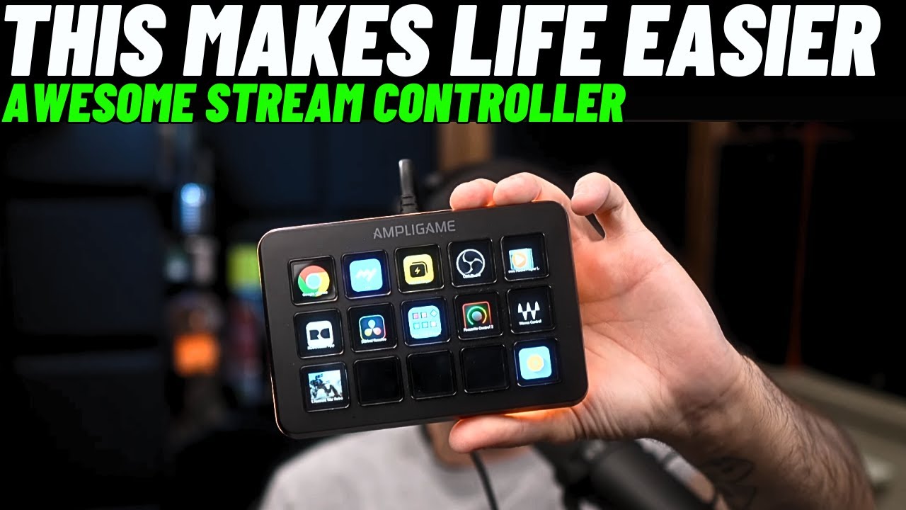 This is Extremely Handy | Fifine D6 Stream Controller - YouTube