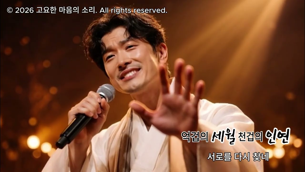 억겁의세월천겁의인연 #고요한마음의소리 #한국발라드 #감성발라드 #서사발라드
#립싱크 #전곡립싱크 #시네마틱뮤직비디오 #무대퍼포먼스 #남성보컬
#운명 #인연 #윤회 #Suno #A