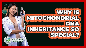 Why Is Mitochondrial DNA Inheritance So Special? - Biology For Everyone