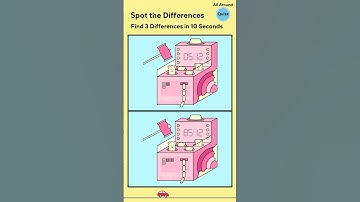 All around Quizz | Spot the Differences 053 Test Your Observation Skills #allaroundquizz #skills