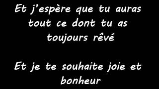 Video thumbnail of "Whitney Houston - I willl always love you - Traduction en français"