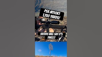 PSA M110K1 at 1,150 yards! Haters will say it’s fake!