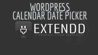 WordPress Calendar Date Picker Introduction