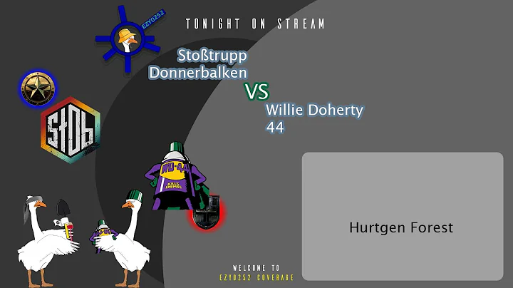 49vs49 | Hell Let Loose | WD44 vs StDb | Hurtgen Forest | Admin Cam Commentary