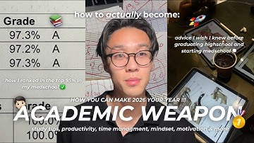 DE ULTIEME gids om een ​​ACADEMISCH WAPEN te worden | geneeskundestudent | studietips // PETER LE