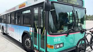 Palm Tran: 2015 40ft Gillig Low Floor #1518 On Route 1 Leaving The Gardens Mall