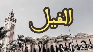 105 سورة الفيل القارئ العيون الكوشي القرآن الكريم ورش عن نافع