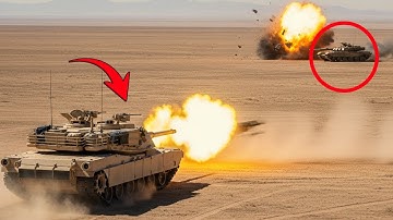 They Laughed at the M1 Abrams… Until It Sniped Their T-72s From 3,000 Meters