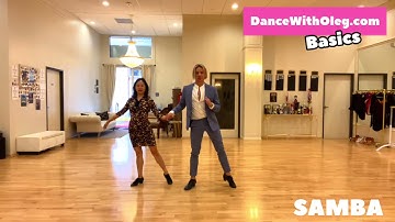SAMBA - Basic Action Technique - Private ballroom dance lessons with Oleg Astakhov