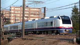 特急しらゆき8号上越妙高行きE653系H203編成 信越本線上り58M