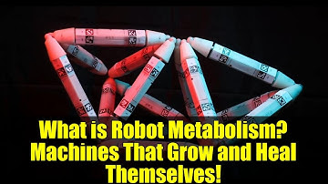 What is Robot Metabolism? Machines That Grow and Heal Themselves!