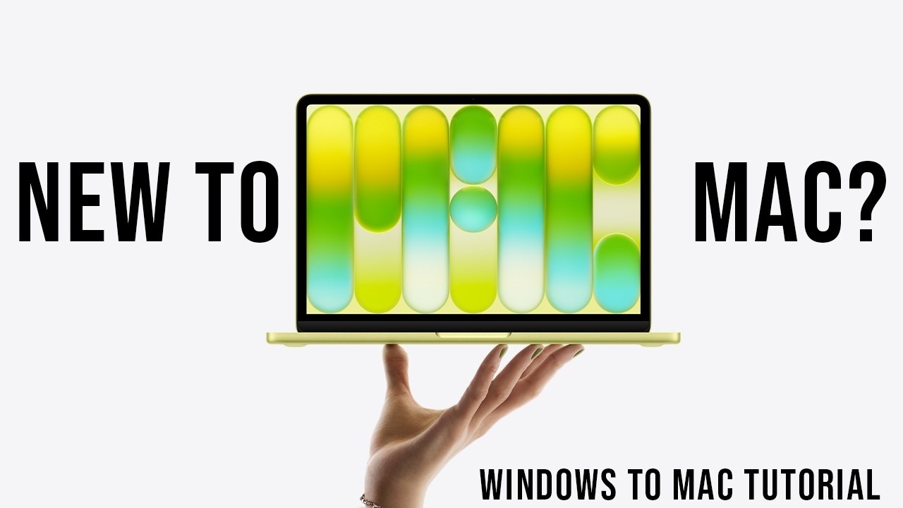 Switching from Windows To Mac (Beginners Complete Guide) & Tutorial To Make EASILY Get USED TO ...