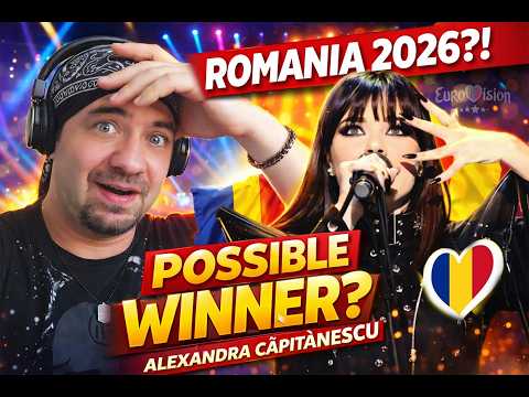 EUROVISION 2026: 🇷🇴 Alexandra Căpitănescu  Romania Might Win Eurovision 2026? (REACTION)