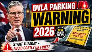 DVLA Parking Warning 2026 🚨 New Driver Rules Over 60 Start Tuesday – Avoid Costly UK Fines