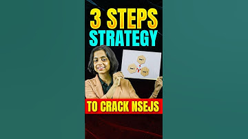 3 Steps Strategy to Crack NSEJS | 8th to 10th Class | #shorts #nsejs #olympiads #strategy #jee #neet