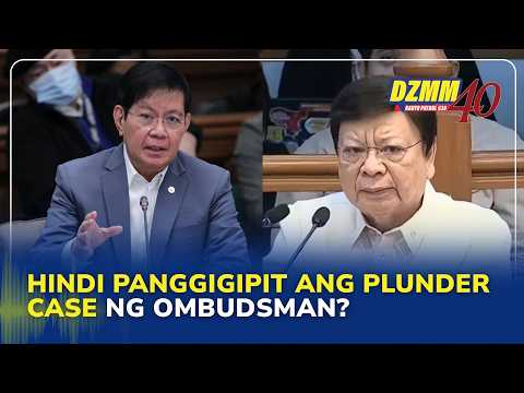 Lacson questions claims vs Ombudsman's plunder case filing vs Marcoleta ahead VP Duterte trial
