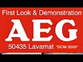 AEG 5035 Lavamat, 5kg, First Look And Demonstration
