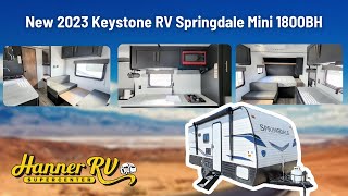 Hanner HIGHLIGHT - 2022 Keystone Springdale Mini 1800BH