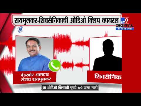 Sanjay Raimulkar | माझ्या चौकशा करायच्या नाही, संजय रायमुलकर यांची Call Recording Viral - tv9