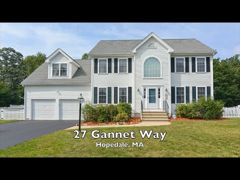 27 Gannet Way, Hopedale, MA home video tour