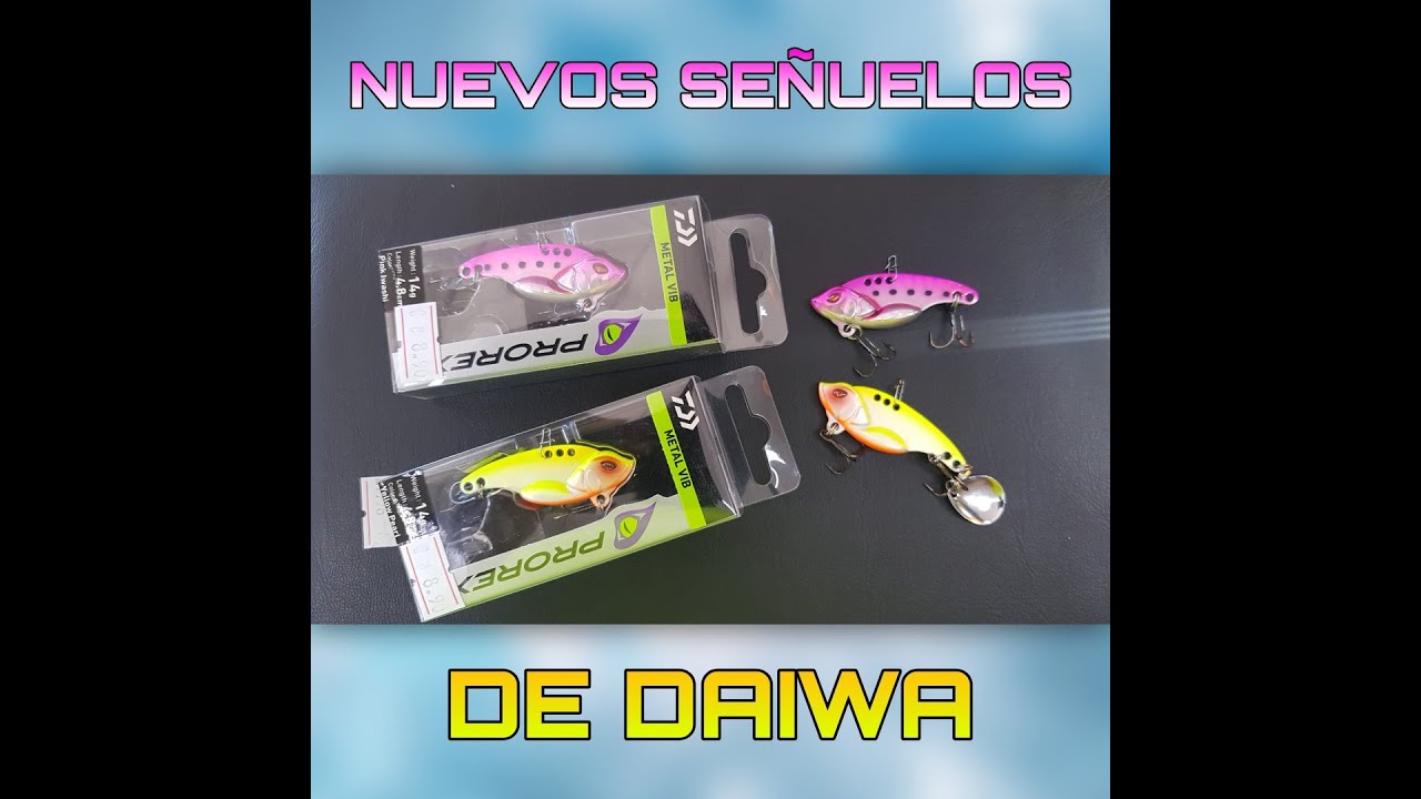 Nuevos Prorex Metal Vib De Daiwa Youtube