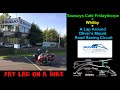 Motorcycle ride around Olivers Mount race track via Whitby and Seaways Cafe Fridaythorpe