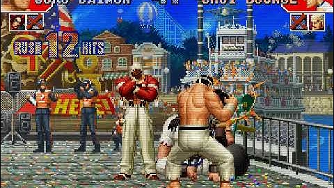 kof 97 combo hack goro daimon 100 combo